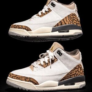 ✨ Toddler/Youth Jordan 3 Retro “Desert Elephant” – Size 7C | Gently Worn